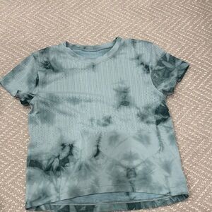 Lululemon Athletica Tie-Dye Short Sleeve Tee - Blue